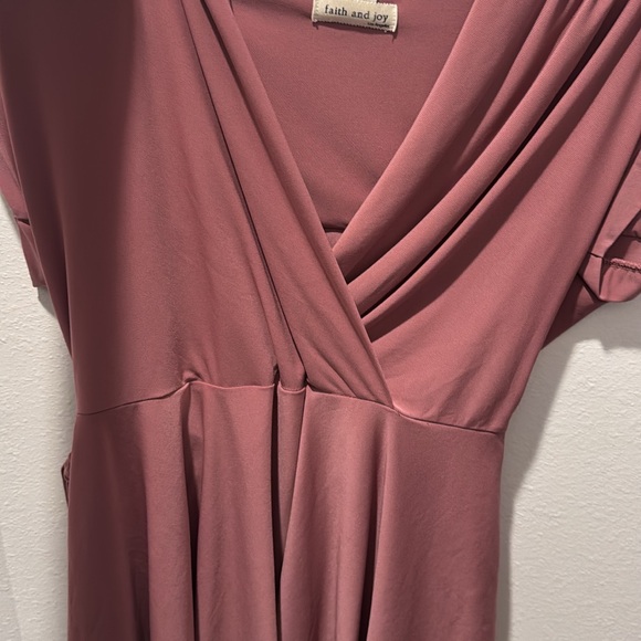 Faith and Joy Tops - Faith and Joy Pink Dress